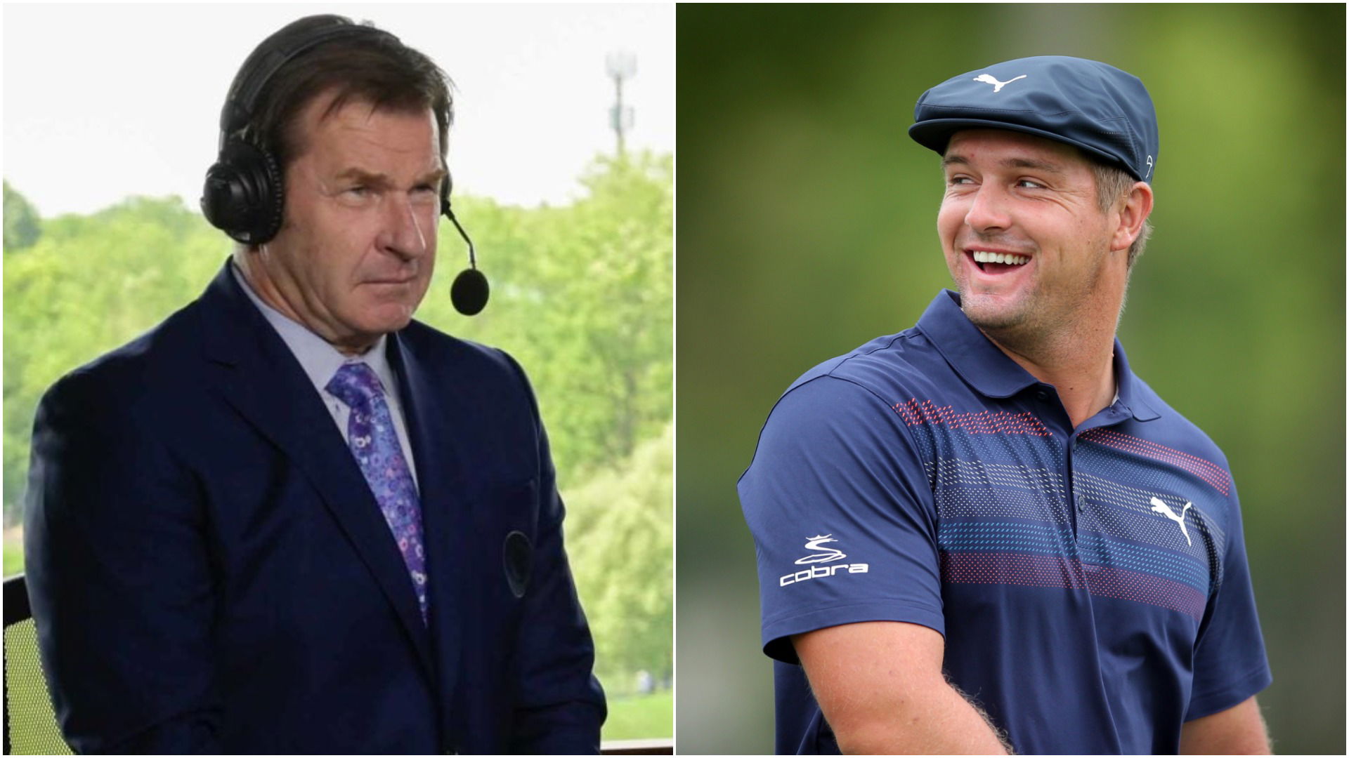 Nick Faldo says he will run naked across Augusta if DeChambeau drives 1st green